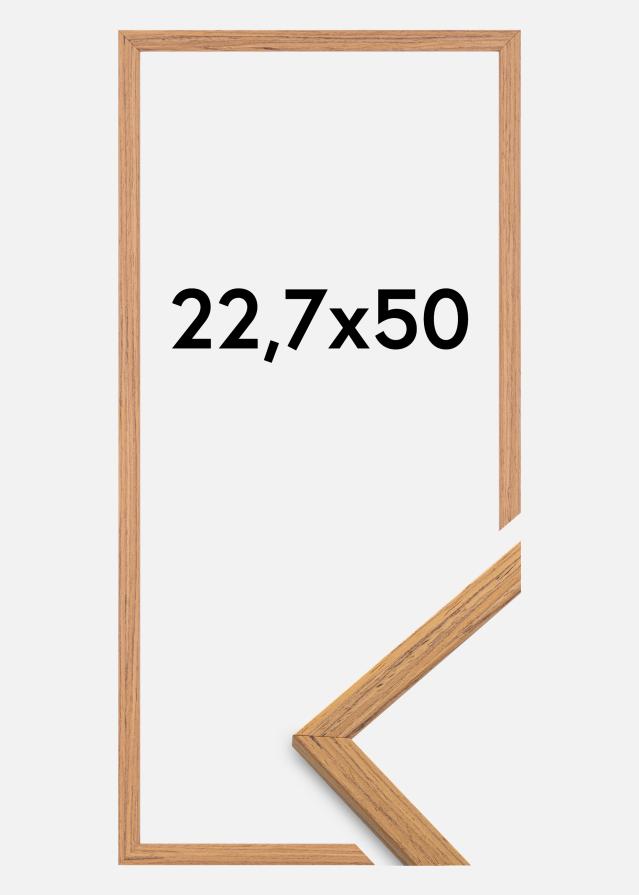 Ramme Edsbyn Akrylglass Teak 22,7x50 cm