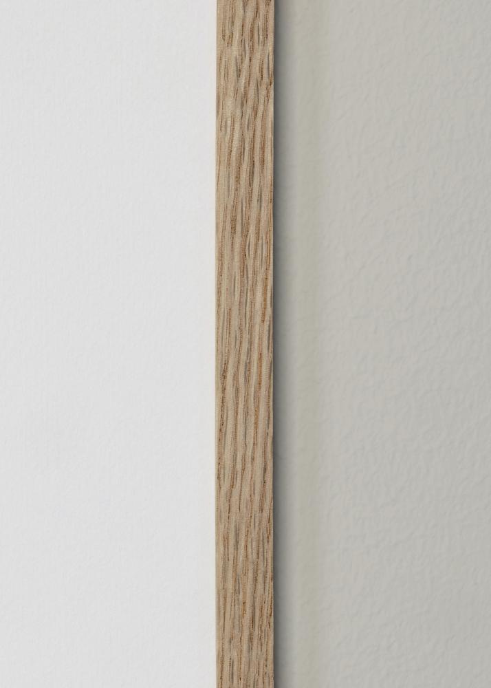 Ramme Smal Eik Akrylglass 32x32 cm