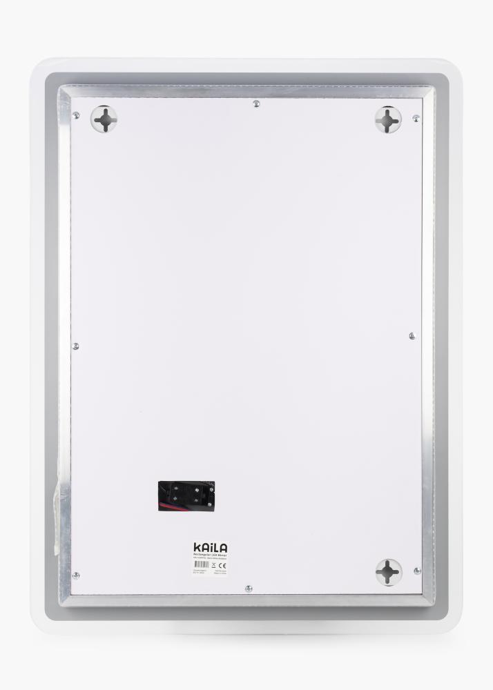 KAILA Speil Soft Edges LED 60x80 cm
