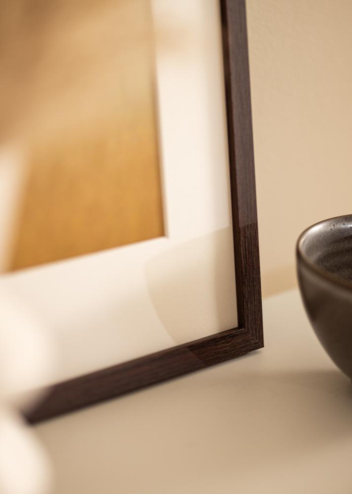 Ramme Modern Akrylglass Valnøtt 40x50 cm