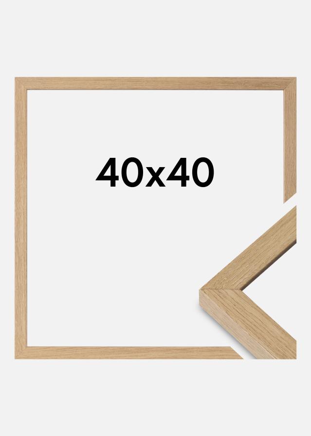 Ramme Hermes Akrylglass Natural Oak 40x40 cm