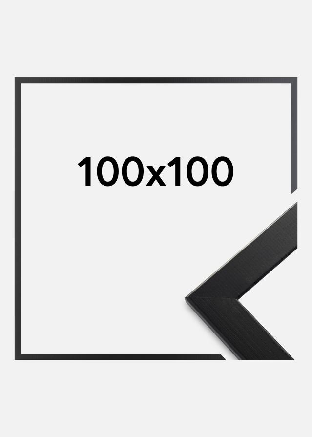 Ramme Trendline Akrylglass Svart 100x100 cm