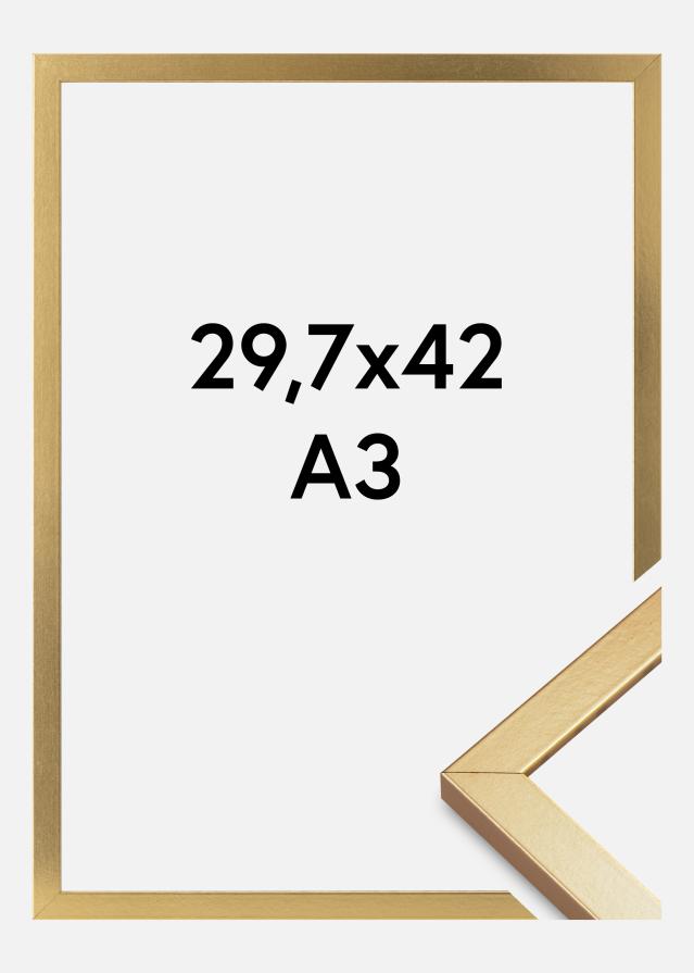 Ramme Minerva Akrylglass Gull 29,7x42 cm (A3)