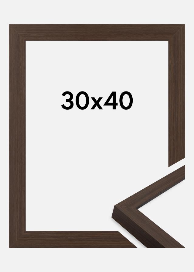 Ramme Wells Akrylglass Brun 30x40 cm
