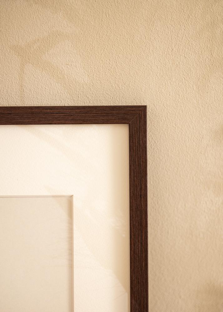 Ramme Modern Akrylglass Valnøtt 40x50 cm