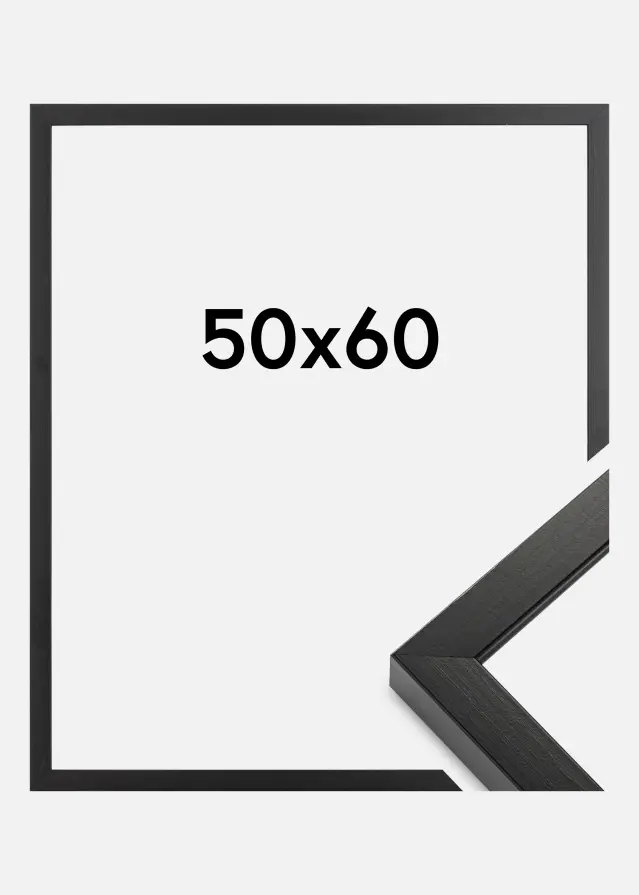 Ramme Amanda Box Svart 50x60 cm
