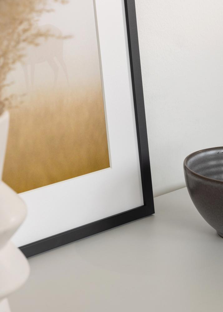 Ramme Edsbyn Akrylglass Svart 9x11 cm