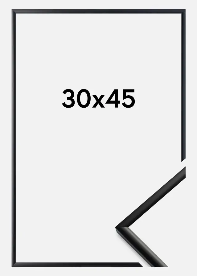 Ramme New Lifestyle Akrylglass Matt Svart 30x45 cm