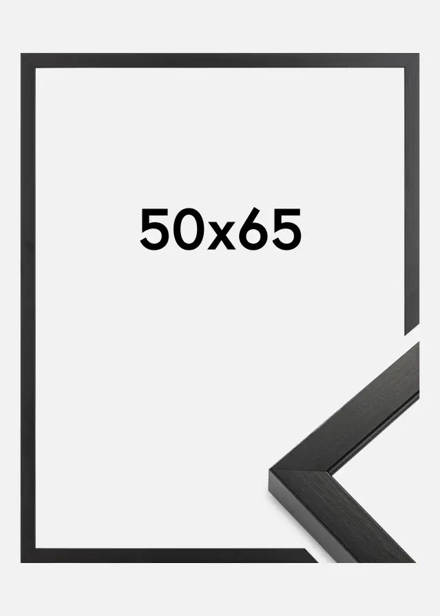 Ramme Amanda Box Svart 50x65 cm