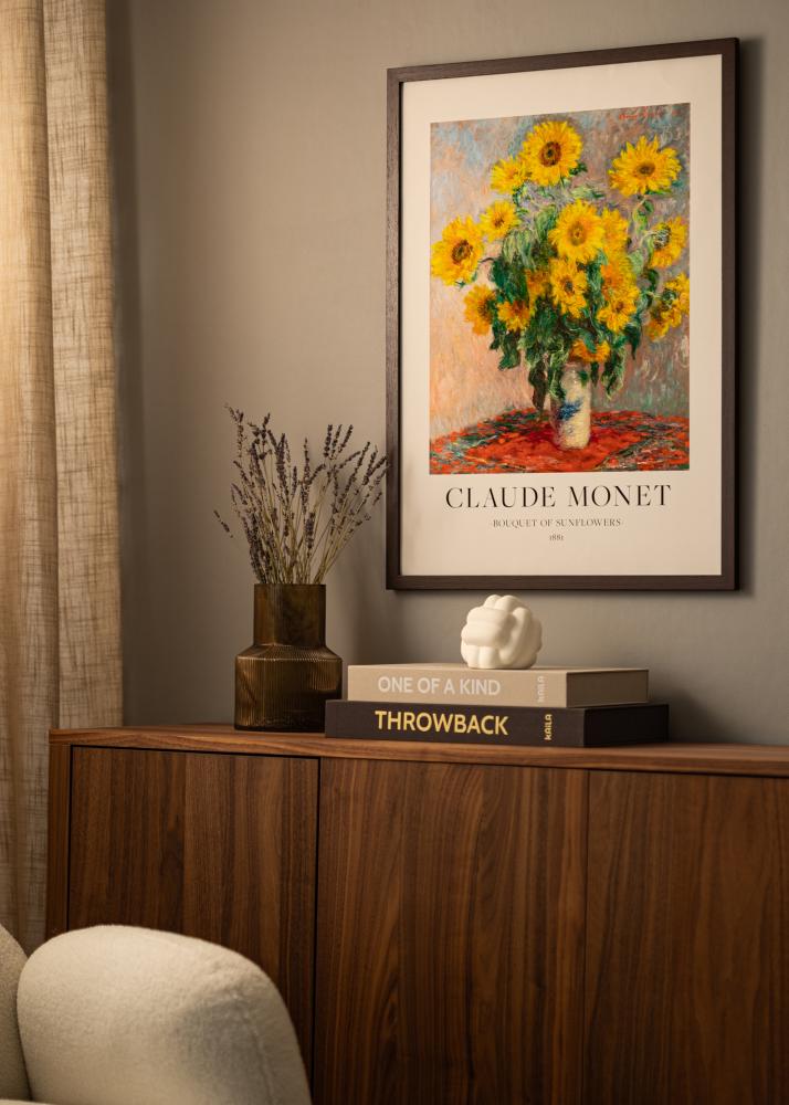 Ramme Modern Akrylglass Valnøtt 40x50 cm