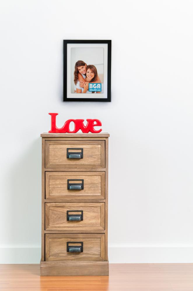 Ramme Stockholm Svart 30x40 cm