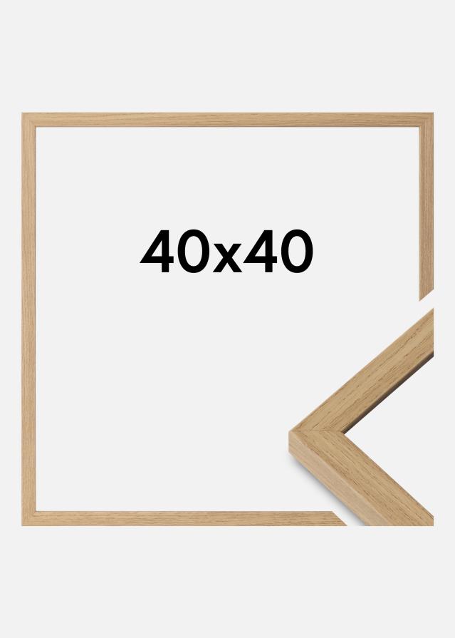 Ramme Ares Akrylglass Natural Oak 40x40 cm