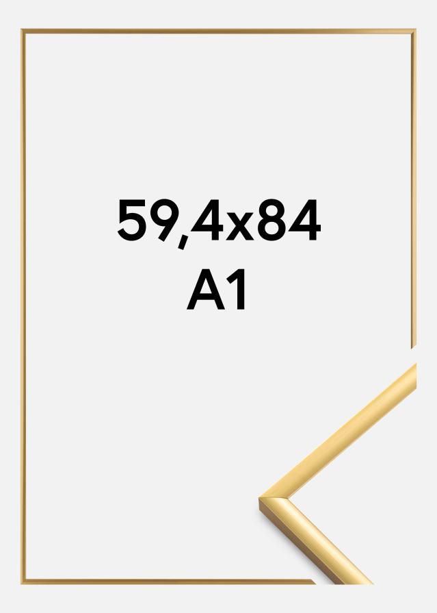 Ramme New Lifestyle Akrylglass Shiny Gold 59,4x84,1 cm (A1)