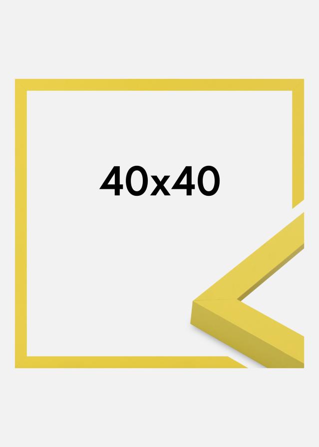 Ramme Selection Akrylglass Yellow 40x40 cm