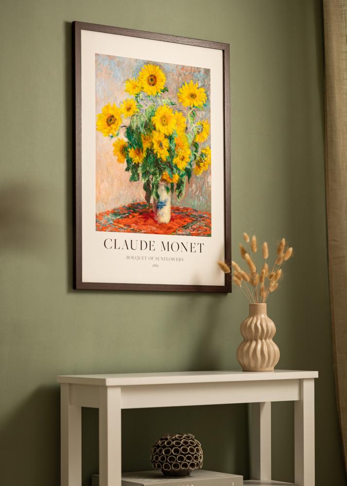 Ramme Modern Akrylglass Valnøtt 40x50 cm