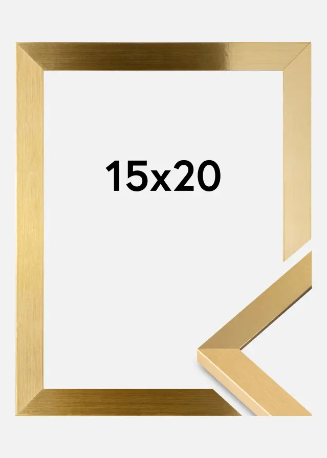 Ramme Selection Akrylglass Gull 15x20 cm