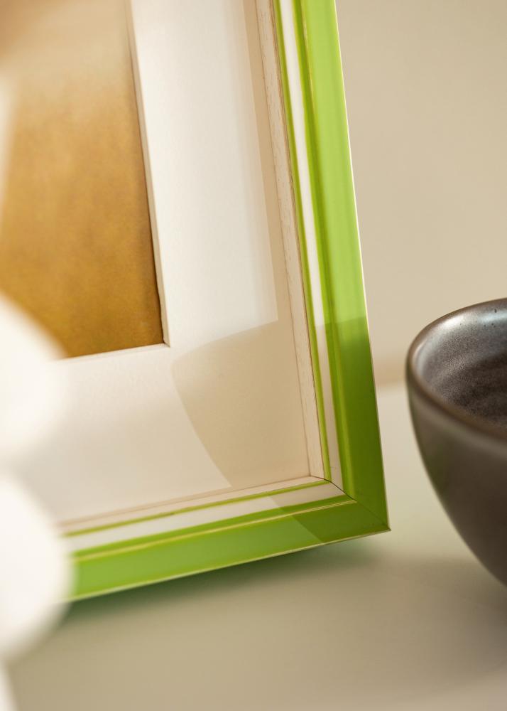 Ramme Diana Akrylglass Lysegrønn 28x35 cm