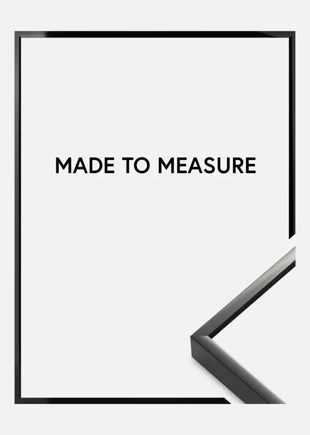 Ramme Nielsen Premium Alpha Blank Svart - Valgfri størrelse