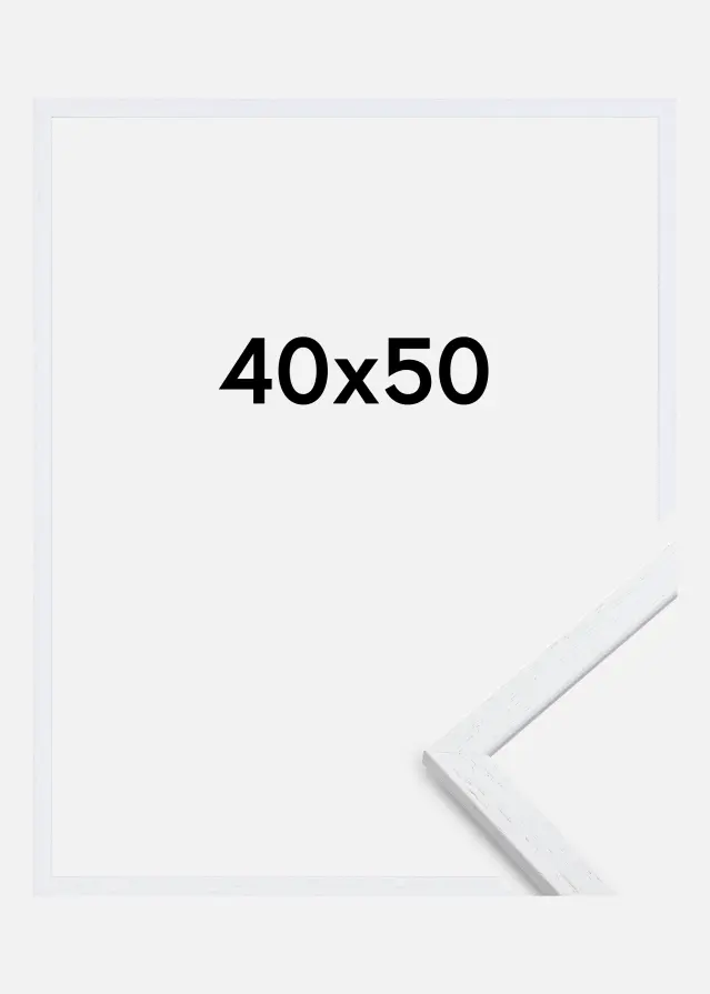 Ramme Edsbyn Akrylglass Warm White 40x50 cm