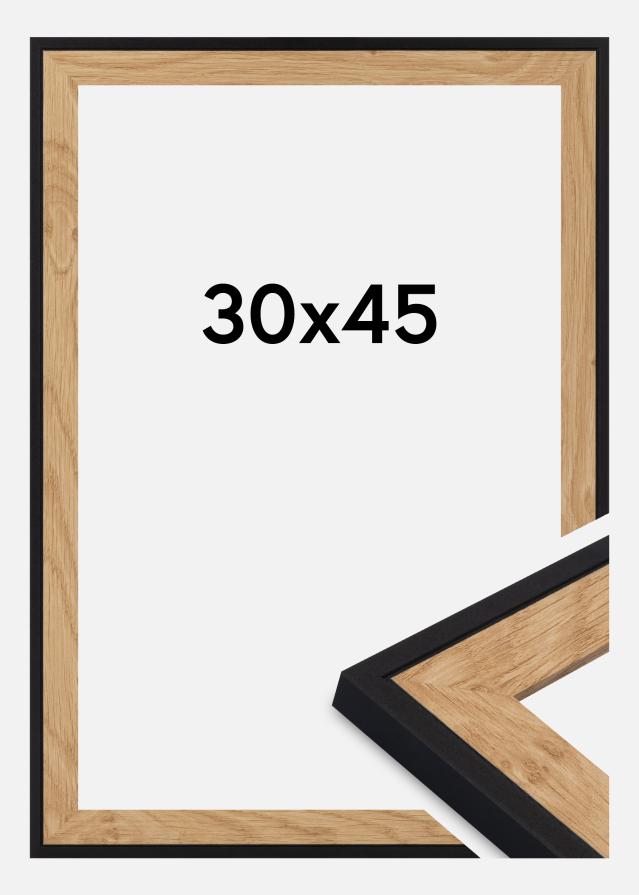 Ramme Iris Akrylglass Svart 30x45 cm