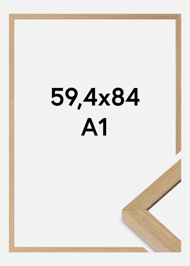 Ramme Hermes Akrylglass Natural Oak 59,4x84,1 cm (A1)
