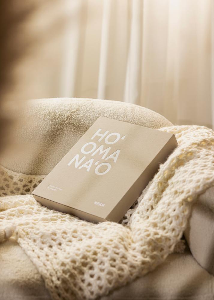 KAILA HO'OMANA'O - Coffee Table Photo Album (60 Svarte Sider / 30 Ark)