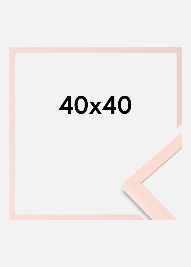 Colorful Akrylglass Rosa 40x40 cm