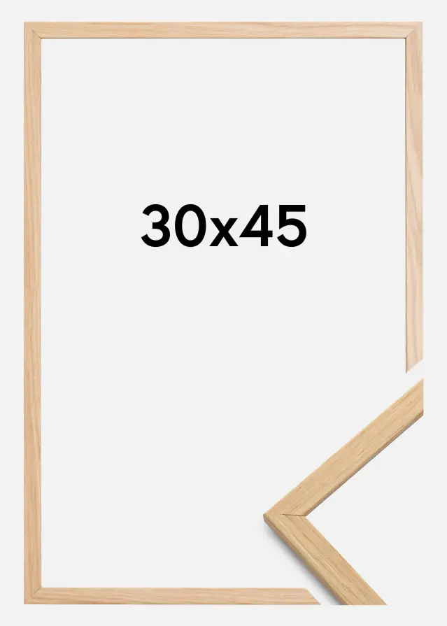 Ramme Edsbyn Akrylglass Eik 30x45 cm