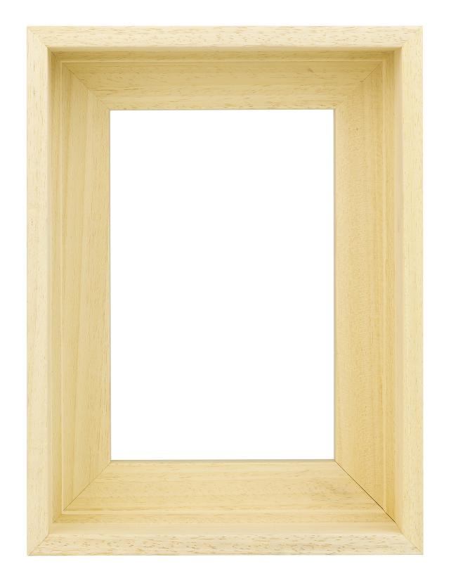 Skyggeramme Ontario 3D Ubehandlet Ayous 60x80 cm