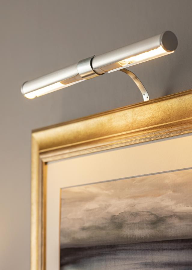 Eklunds Art 2 Maleribelysning - Børstet Aluminium