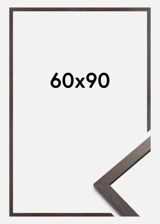 Ramme Trendy Akrylglass Valnøtt 60x90 cm