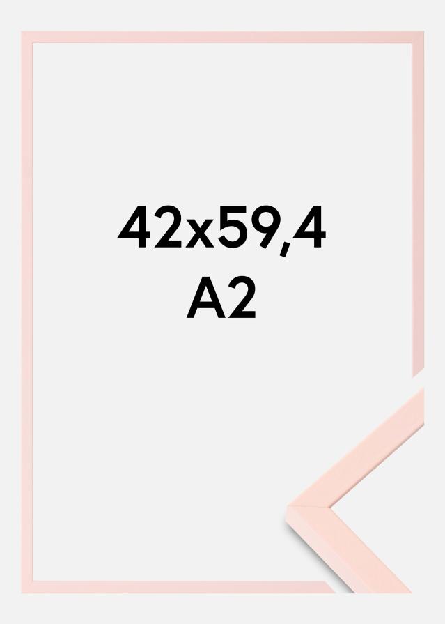 Colorful Akrylglass Rosa 42x59,4 cm (A2)