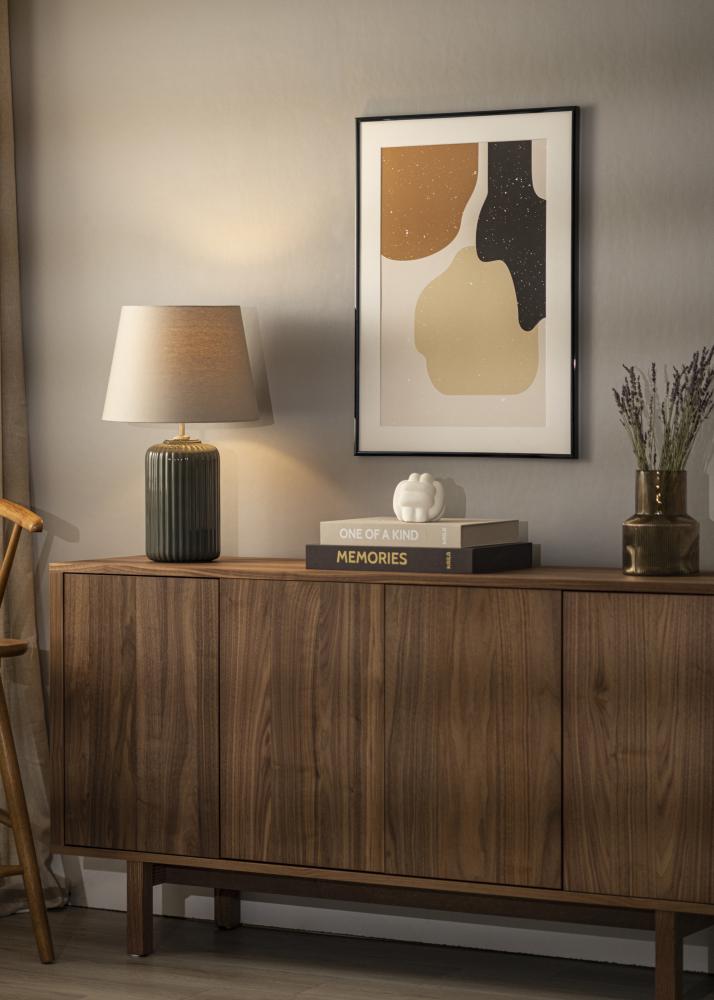 Ramme Scandi Akrylglass Svart 50x50 cm