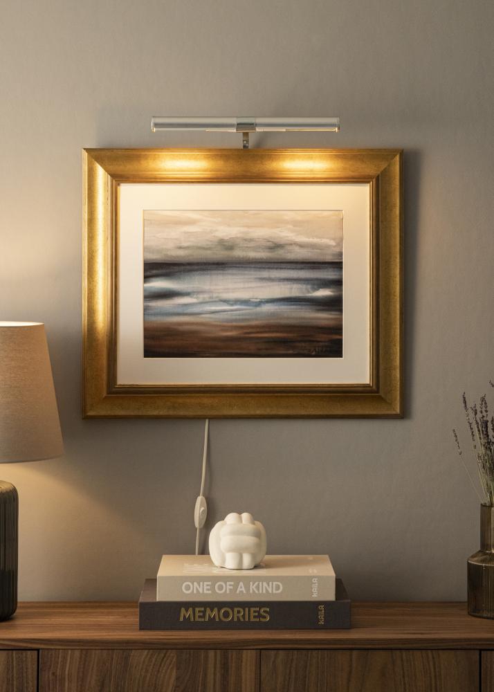 Eklunds Art 2 Maleribelysning - Børstet Aluminium