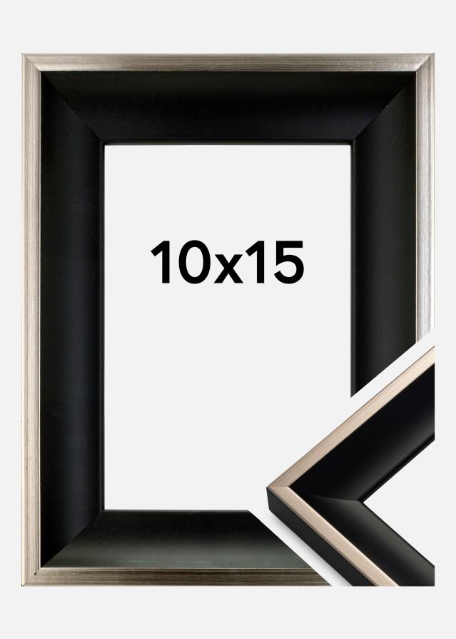Ramme Öjaren Svart-Sølv 10x15 cm
