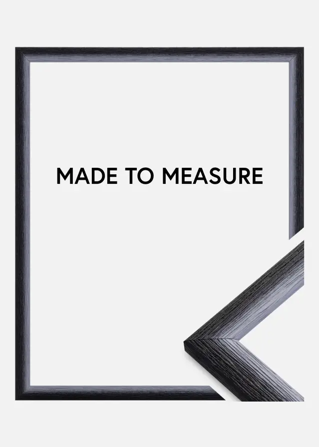 Ramme Cornwall Svart - Valgfri størrelse