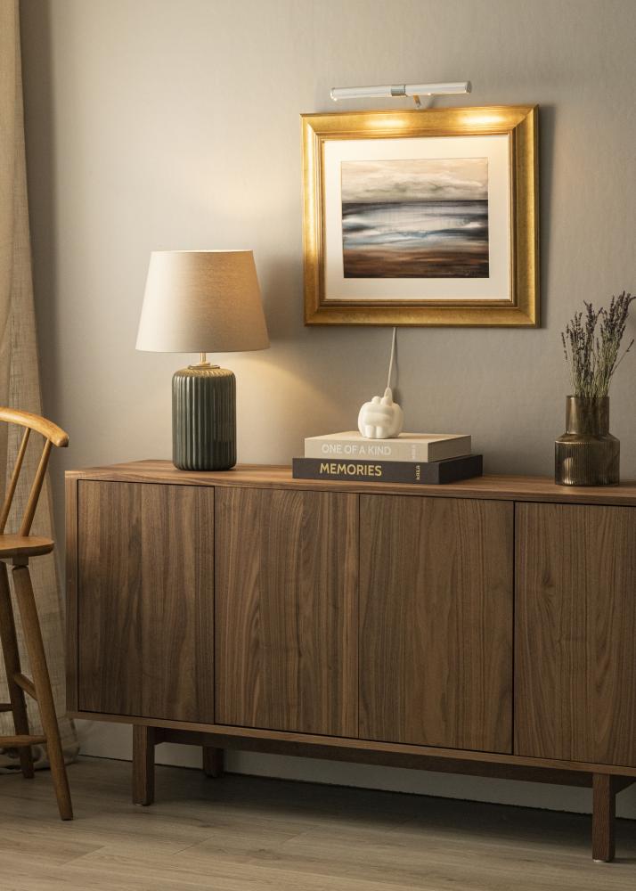 Eklunds Art 2 Maleribelysning - Børstet Aluminium