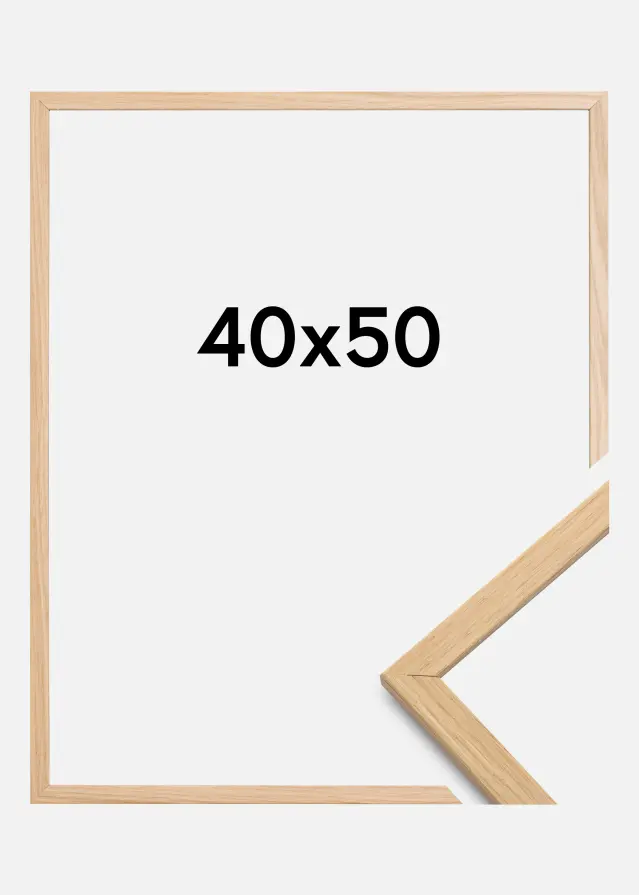 Ramme Edsbyn Akrylglass Eik 40x50 cm