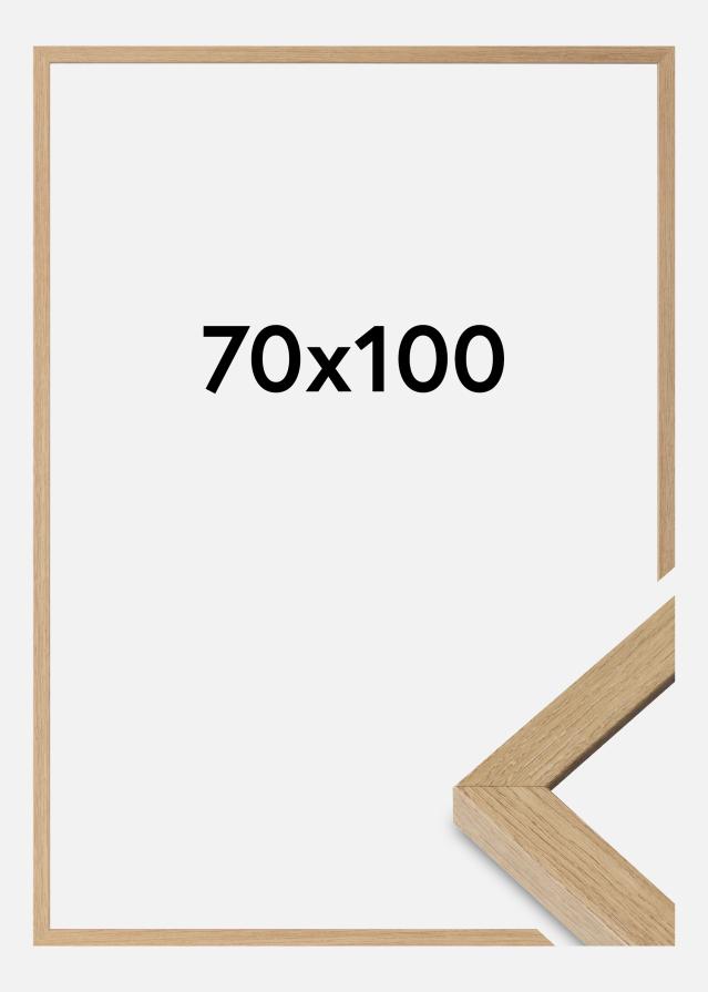 Ramme Hermes Akrylglass Natural Oak 70x100 cm