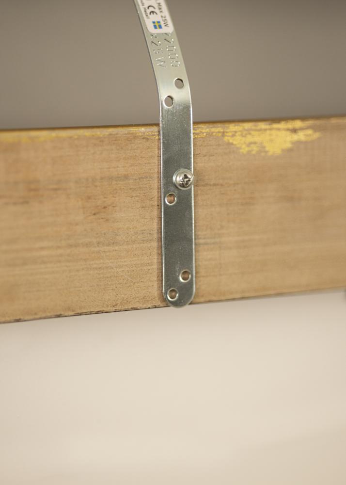 Eklunds Art 2 Maleribelysning - Børstet Aluminium