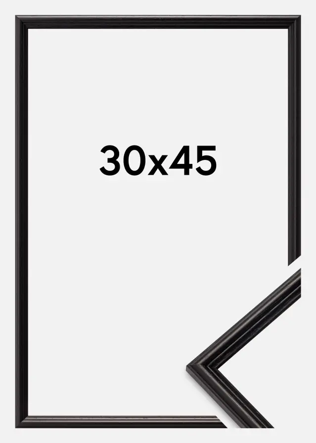 Ramme Horndal Akrylglass Svart 30x45 cm