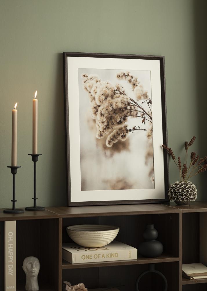 Ramme Globe Akrylglass Espresso 70x70 cm