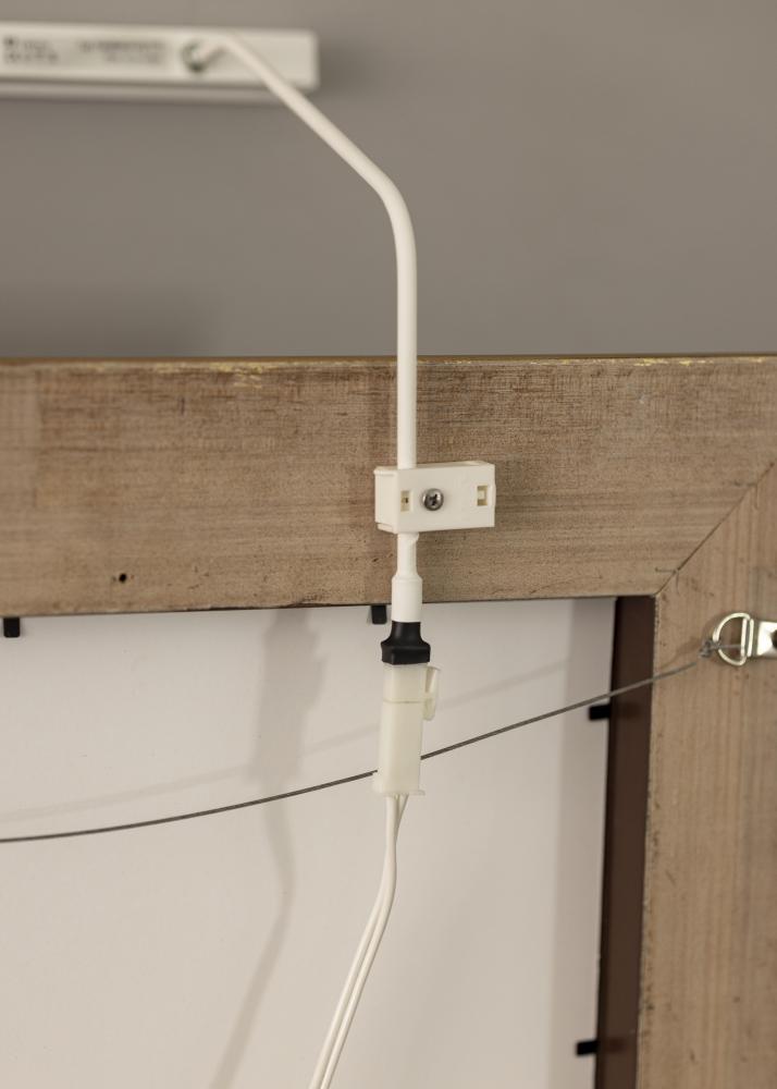 BLP 117 Maleribelysning 85 cm - Hvit