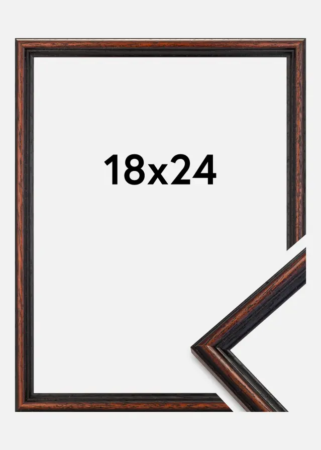 Ramme Horndal Valnøtt 18x24 cm