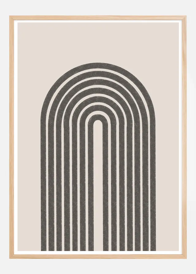 Flow Shapes No13 Plakat