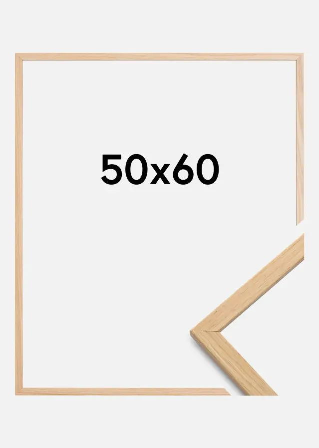Ramme Edsbyn Akrylglass Eik 50x60 cm
