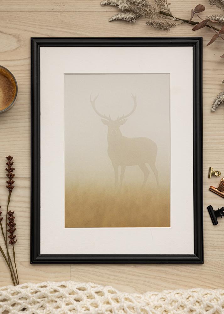 Ramme Line Svart 30x30 cm