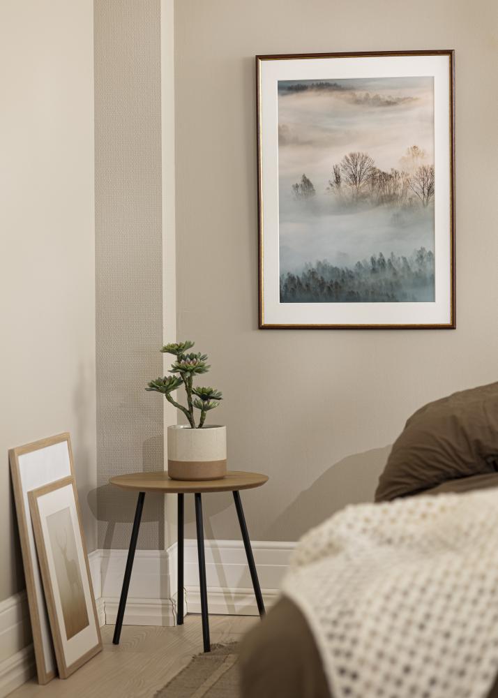 Ramme Horndal Brun 34x42 cm - Passepartout Hvit 25x32 cm