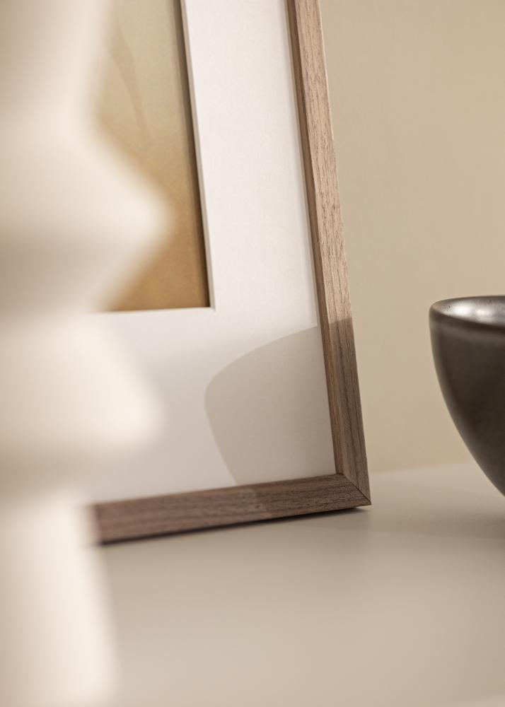 Ramme Edsbyn Akrylglass Lys Valnøtt 21x29,7 cm (A4)