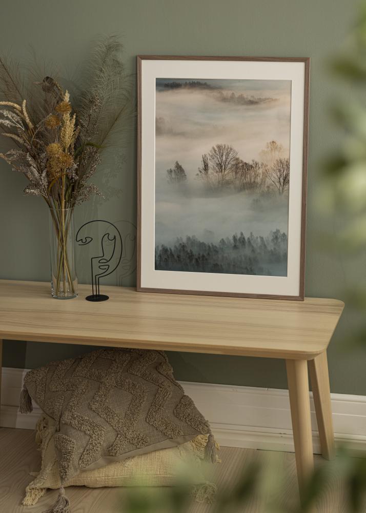 Ramme Edsbyn Akrylglass Lys Valnøtt 21x29,7 cm (A4)